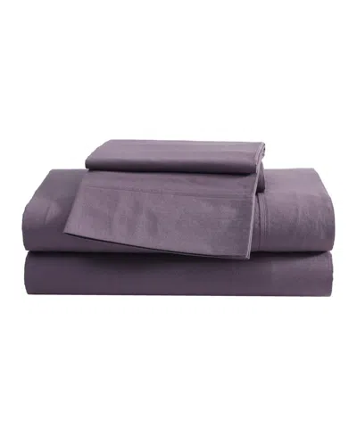 Eddie Bauer Solid Brushed 180-thread Count Cotton Percale 3-pc. Sheet Set, Twin