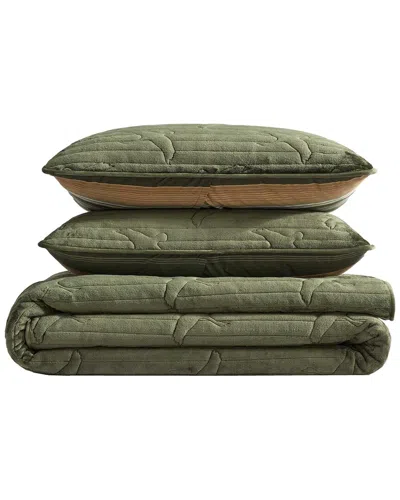 EDDIE BAUER EDDIE BAUER SOLID QUILT SET