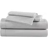 Eddie Bauer Solid Sheet Set In Lt-pastel Grey