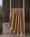 Eddie Bauer Solid Waffle Cotton Reversible Blanket, King In Camel Brown