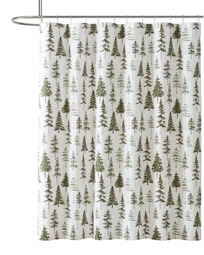 Eddie Bauer Southern Pines Shower Curtain In Multi