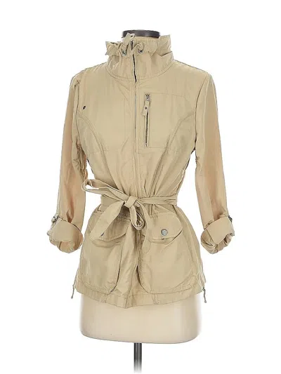 Pre-owned Eddie Bauer Sport Raincoat In Brown