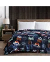Eddie Bauer Stamps Ultra Soft Plush Fleece Blanket