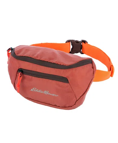 Eddie Bauer Stowaway Convertible Packable Waistpack In Maroon