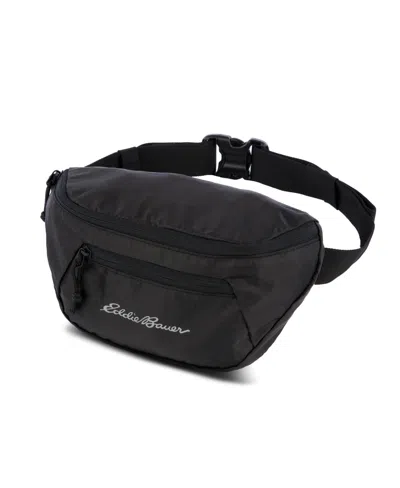 Eddie Bauer Stowaway Convertible Packable Waistpack In Onyx
