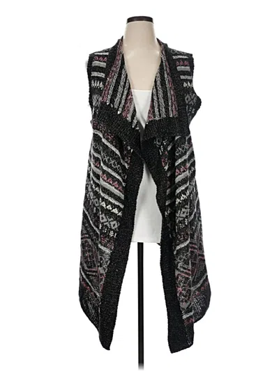 Pre-owned Eddie Bauer Sweater Vest In Black