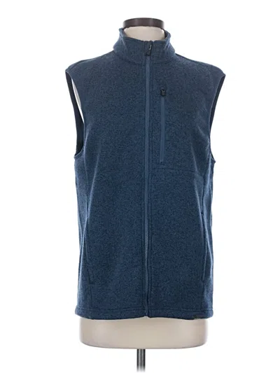 Pre-owned Eddie Bauer Sweater Vest In Blue