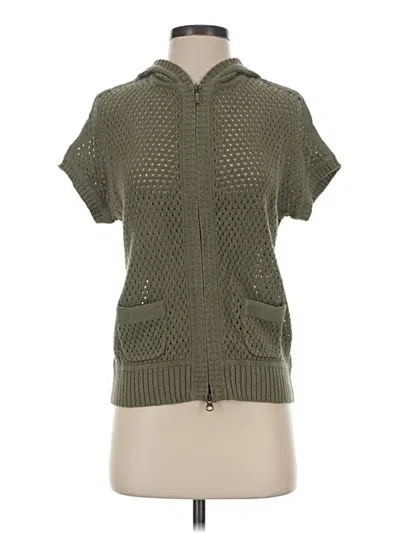 Pre-owned Eddie Bauer Sweater Vest In Green
