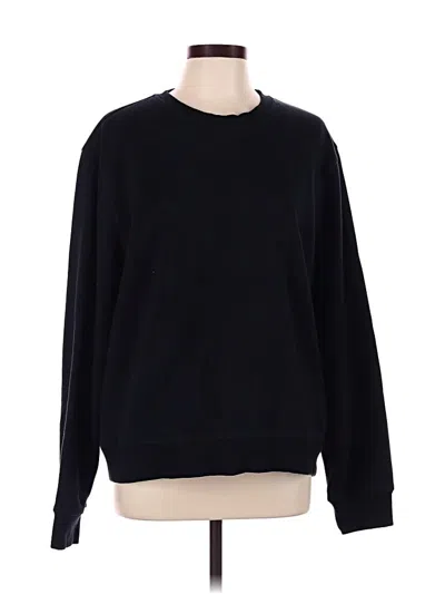 Pre-owned Eddie Bauer Sweatshirt In Black