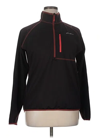 Pre-owned Eddie Bauer Sweatshirt In Black