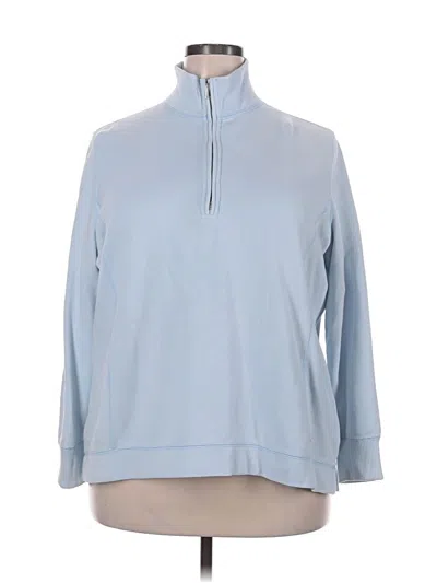 Pre-owned Eddie Bauer Sweatshirt In Blue