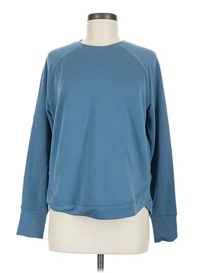 Pre-owned Eddie Bauer Sweatshirt In Blue