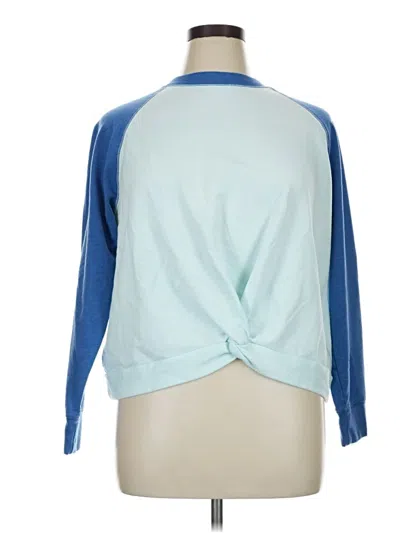 Pre-owned Eddie Bauer Sweatshirt In Blue