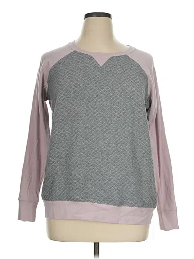 Pre-owned Eddie Bauer Sweatshirt In Gray