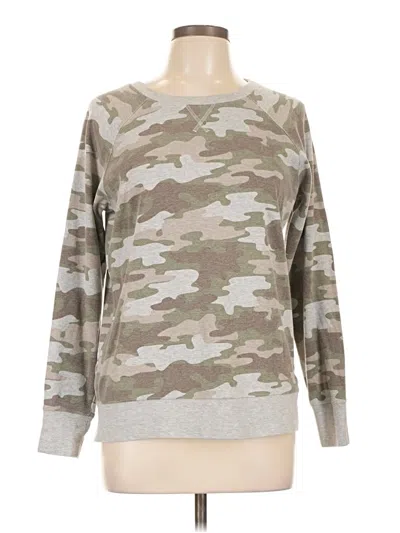 Pre-owned Eddie Bauer Sweatshirt In Green