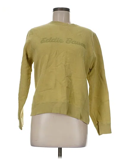 Pre-owned Eddie Bauer Sweatshirt In Green