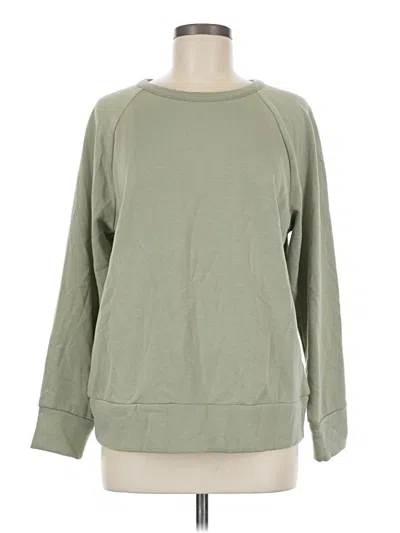 Pre-owned Eddie Bauer Sweatshirt In Green