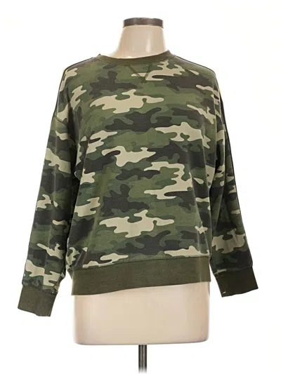 Pre-owned Eddie Bauer Sweatshirt In Green