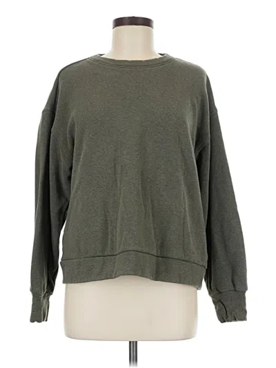 Pre-owned Eddie Bauer Sweatshirt In Green