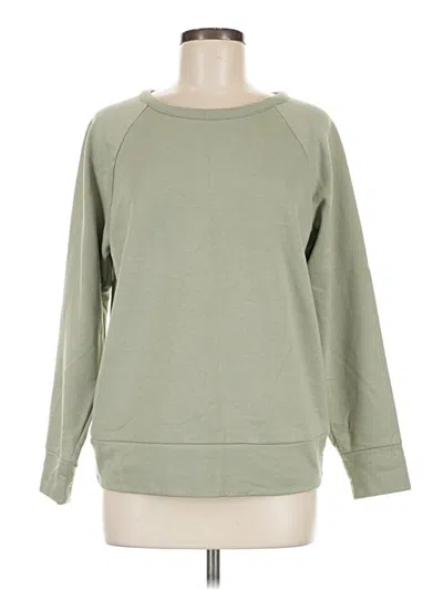 Pre-owned Eddie Bauer Sweatshirt In Green