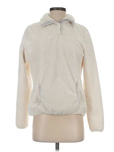 Pre-owned Eddie Bauer Sweatshirt In Ivory