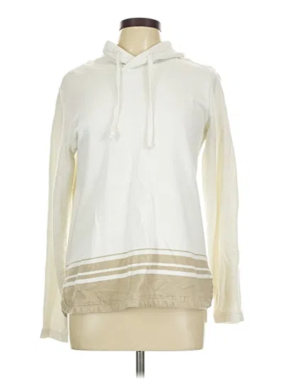 Pre-owned Eddie Bauer Sweatshirt In Ivory
