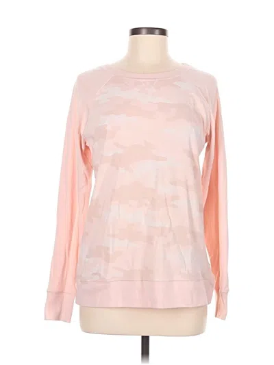 Pre-owned Eddie Bauer Sweatshirt In Pink