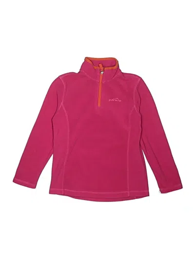 Pre-owned Eddie Bauer Kids' Sweatshirt In Pink