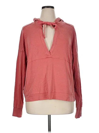 Pre-owned Eddie Bauer Sweatshirt In Pink