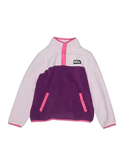 Pre-owned Eddie Bauer Kids' Sweatshirt In Purple