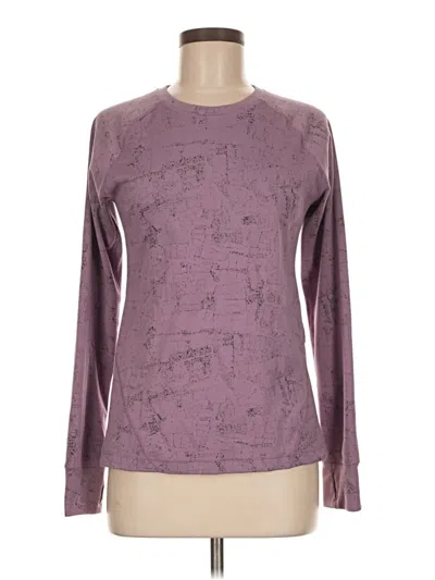 Pre-owned Eddie Bauer Sweatshirt In Purple
