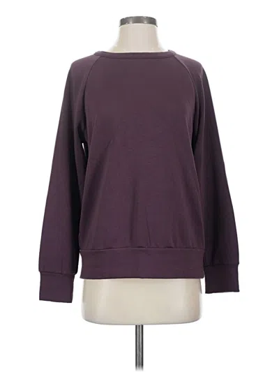 Pre-owned Eddie Bauer Sweatshirt In Purple
