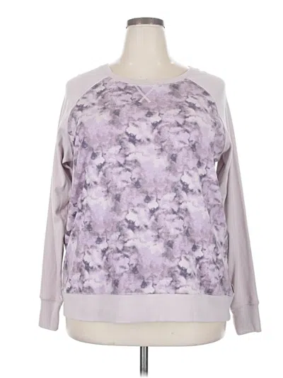 Pre-owned Eddie Bauer Sweatshirt In Purple