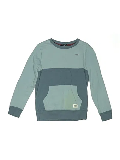 Pre-owned Eddie Bauer Kids' Sweatshirt In Teal