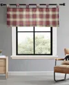 Eddie Bauer Tab Top Valance, 20"x 50" In Edgewood Plaid