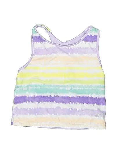 Pre-owned Eddie Bauer Kids' Tank Top Purple Halter Neckline Tops