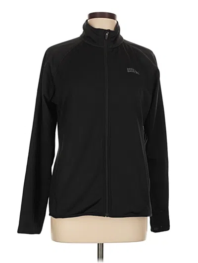 Pre-owned Eddie Bauer Track Jacket In Black