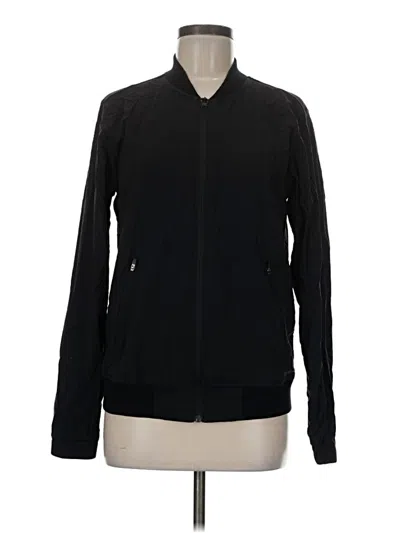 Pre-owned Eddie Bauer Track Jacket In Black