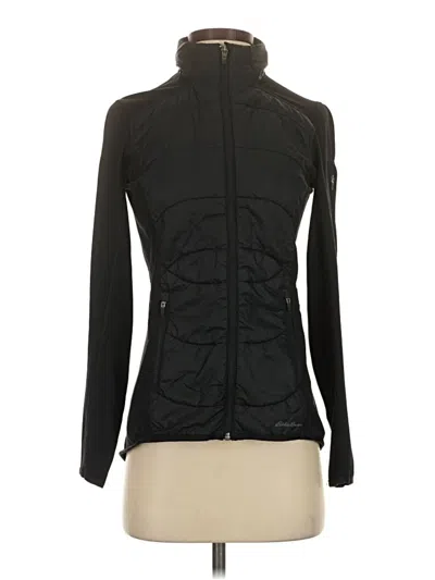 Pre-owned Eddie Bauer Track Jacket In Black