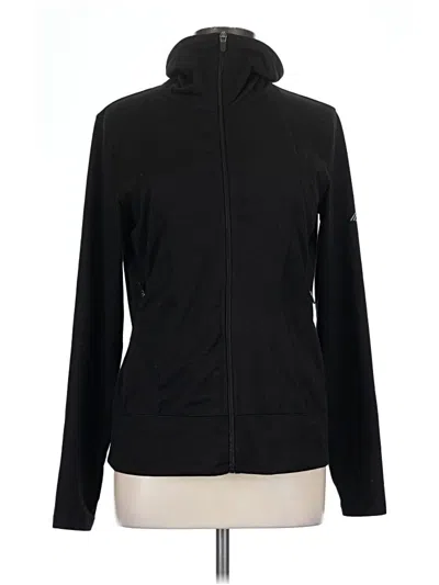 Pre-owned Eddie Bauer Track Jacket In Black