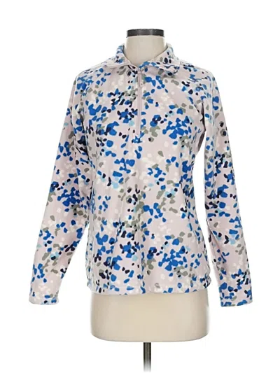 Pre-owned Eddie Bauer Track Jacket In Blue