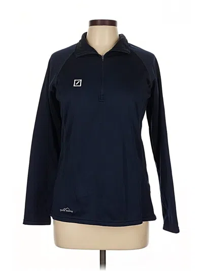 Pre-owned Eddie Bauer Track Jacket In Blue