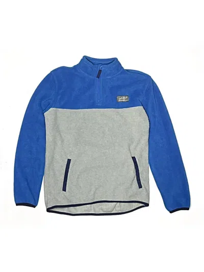 Pre-owned Eddie Bauer Kids' Track Jacket In Blue