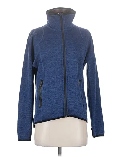 Pre-owned Eddie Bauer Track Jacket In Blue