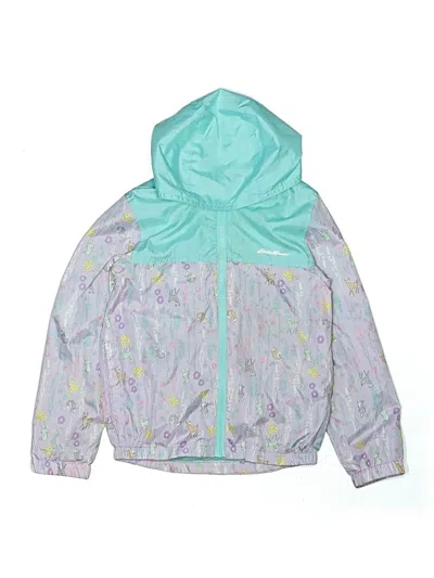 Pre-owned Eddie Bauer Kids' Track Jacket In Blue