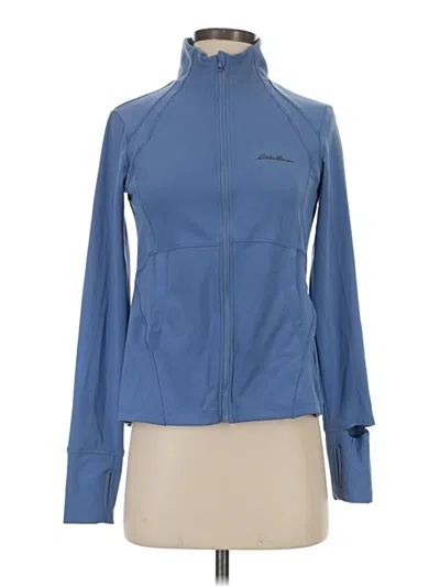 Pre-owned Eddie Bauer Track Jacket In Blue