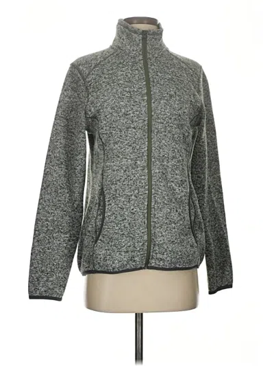 Pre-owned Eddie Bauer Track Jacket In Gray
