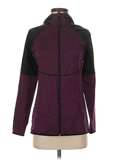 Pre-owned Eddie Bauer Track Jacket In Purple