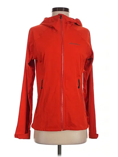 Pre-owned Eddie Bauer Track Jacket In Red