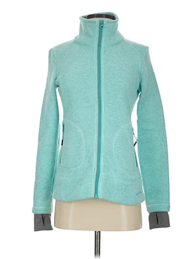 Pre-owned Eddie Bauer Track Jacket In Teal
